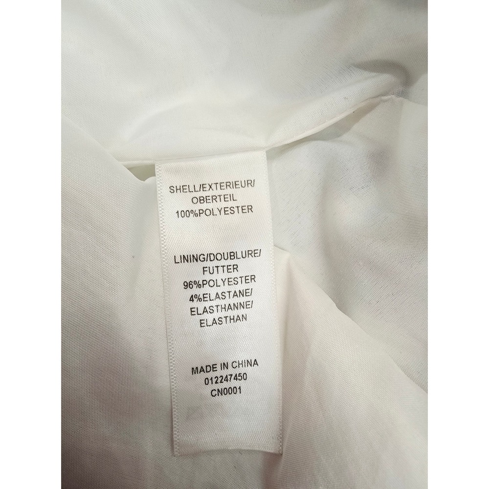 Adrianna‎ Papell Blue Teal Floral Shift Dress 10 Career Wedding Guest Preppy - Picture 8 of 9